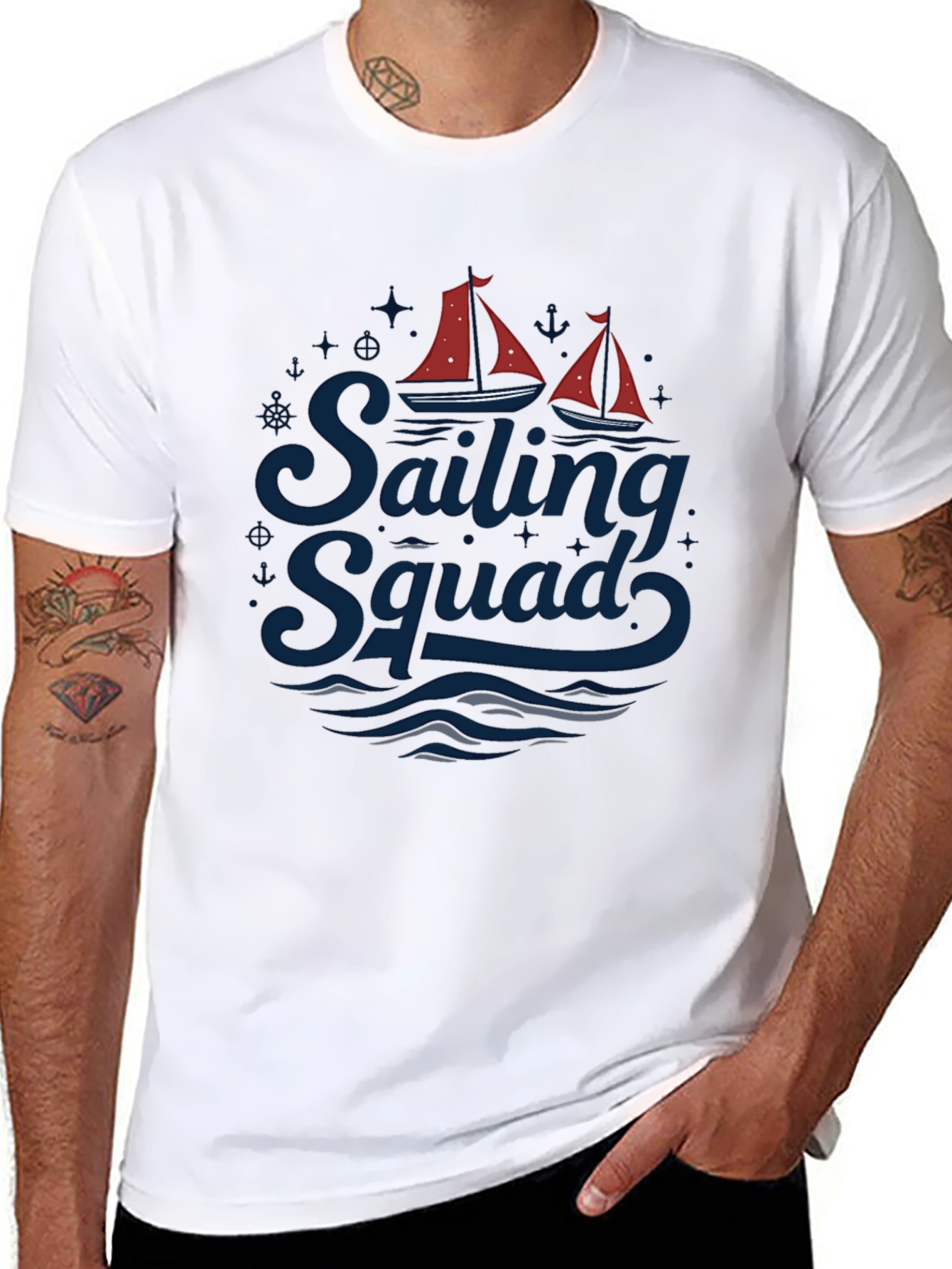 Sailing Squad Graphic T-Shirt