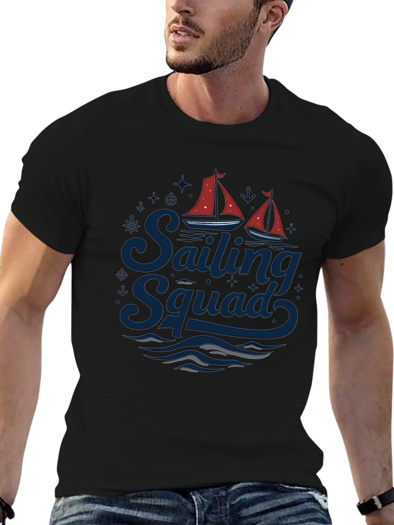 Sailing Squad Graphic T-Shirt