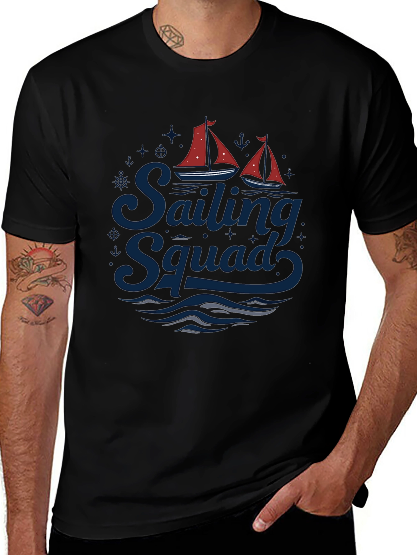 Sailing Squad Graphic T-Shirt