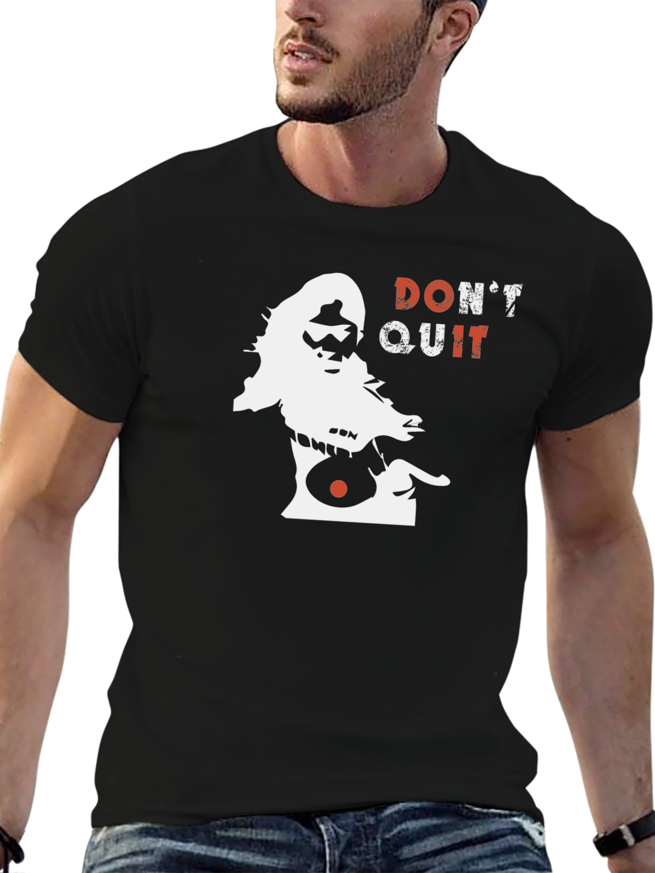 Dont Quit Graphic Tee - Motivational T-Shirt