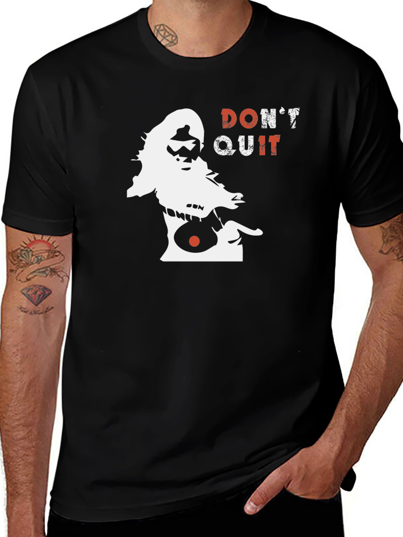Dont Quit Graphic Tee - Motivational T-Shirt