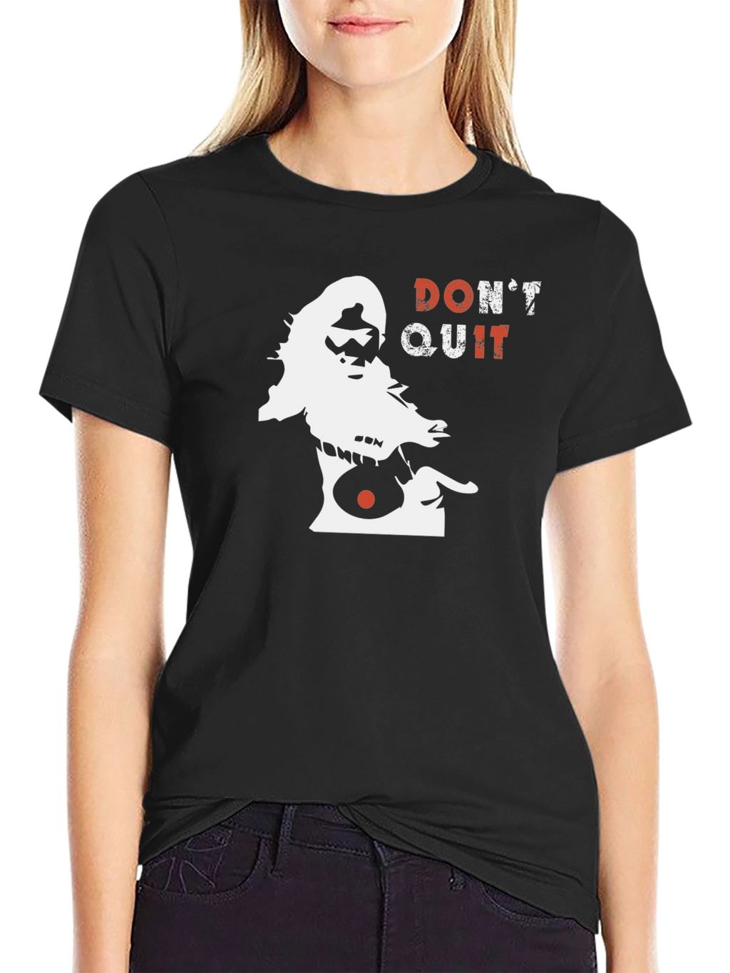 Dont Quit Graphic Tee - Motivational T-Shirt