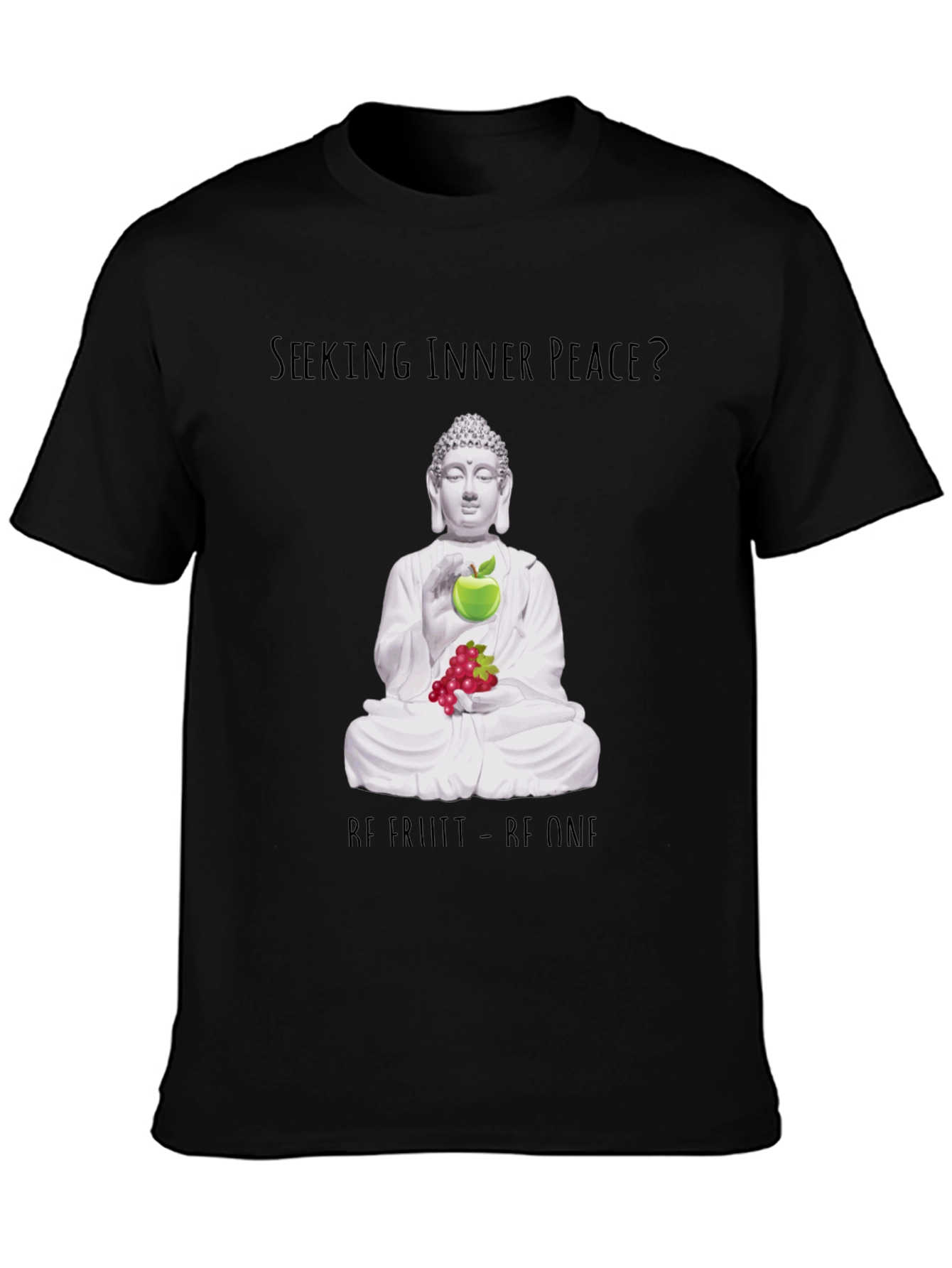 Seeking Inner Peace Buddha T-Shirt