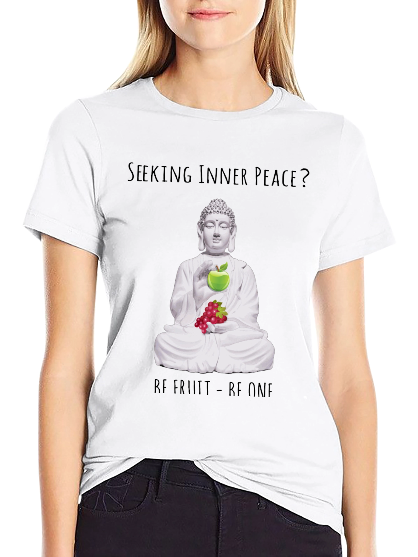 Seeking Inner Peace Buddha T-Shirt