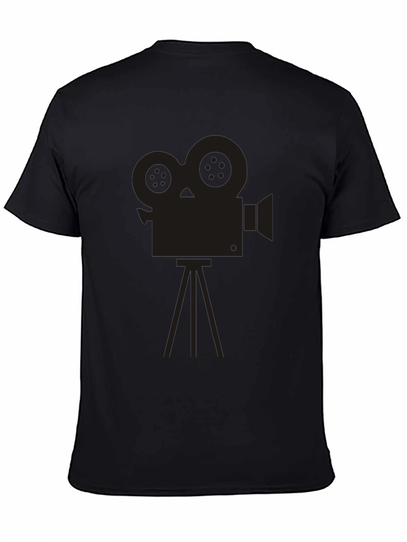 Vintage Camera Graphic Tee - Classic Movie Lover Shirt