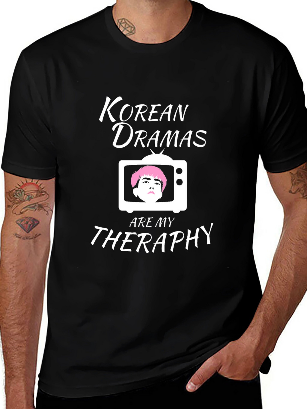 Korean Drama Therapy T-Shirt - Trendy K-Pop Style