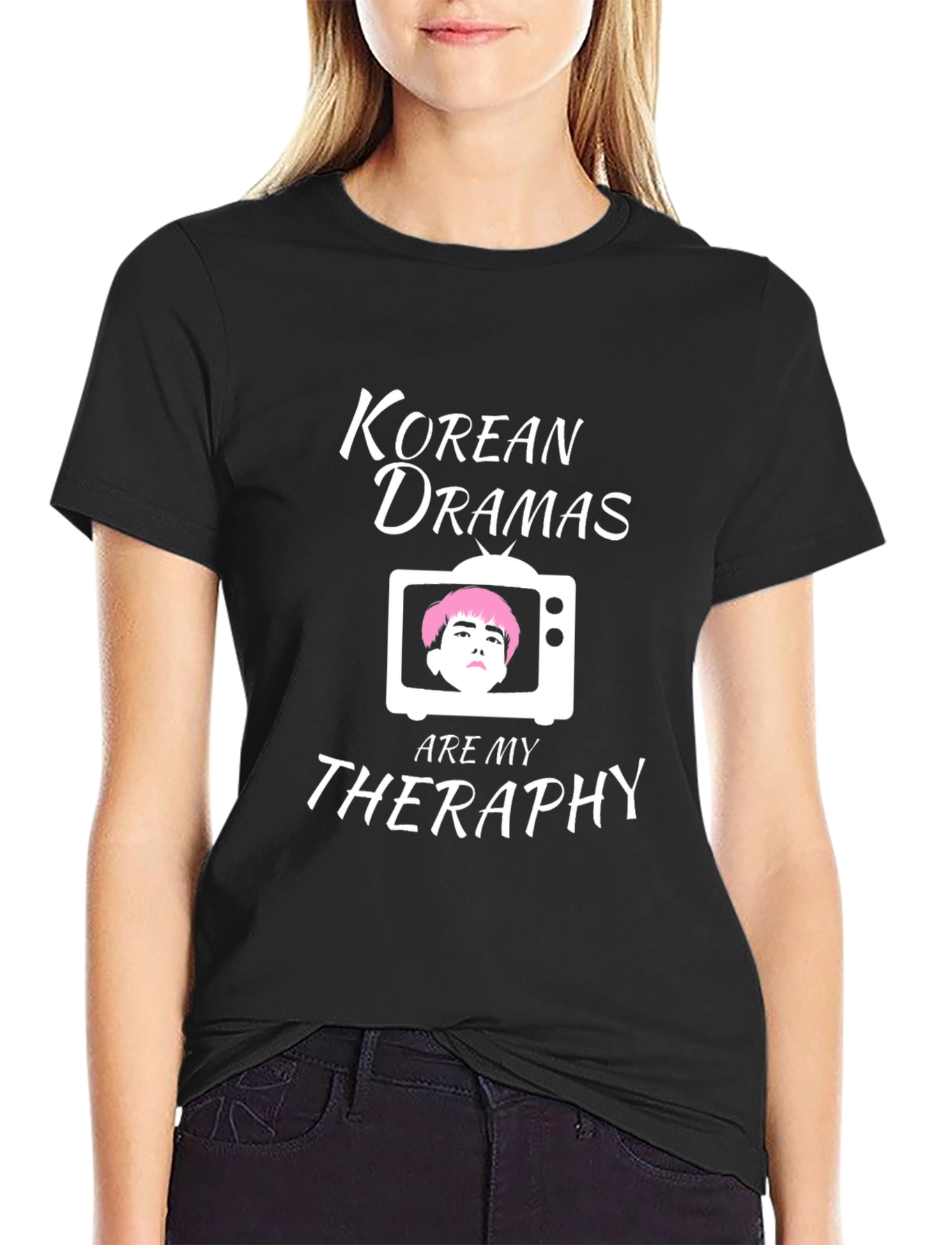 Korean Drama Therapy T-Shirt - Trendy K-Pop Style