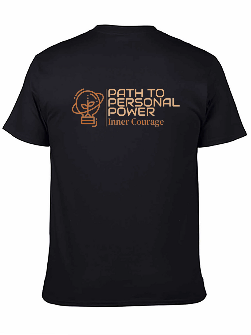 Path to Personal Power Black T-Shirt