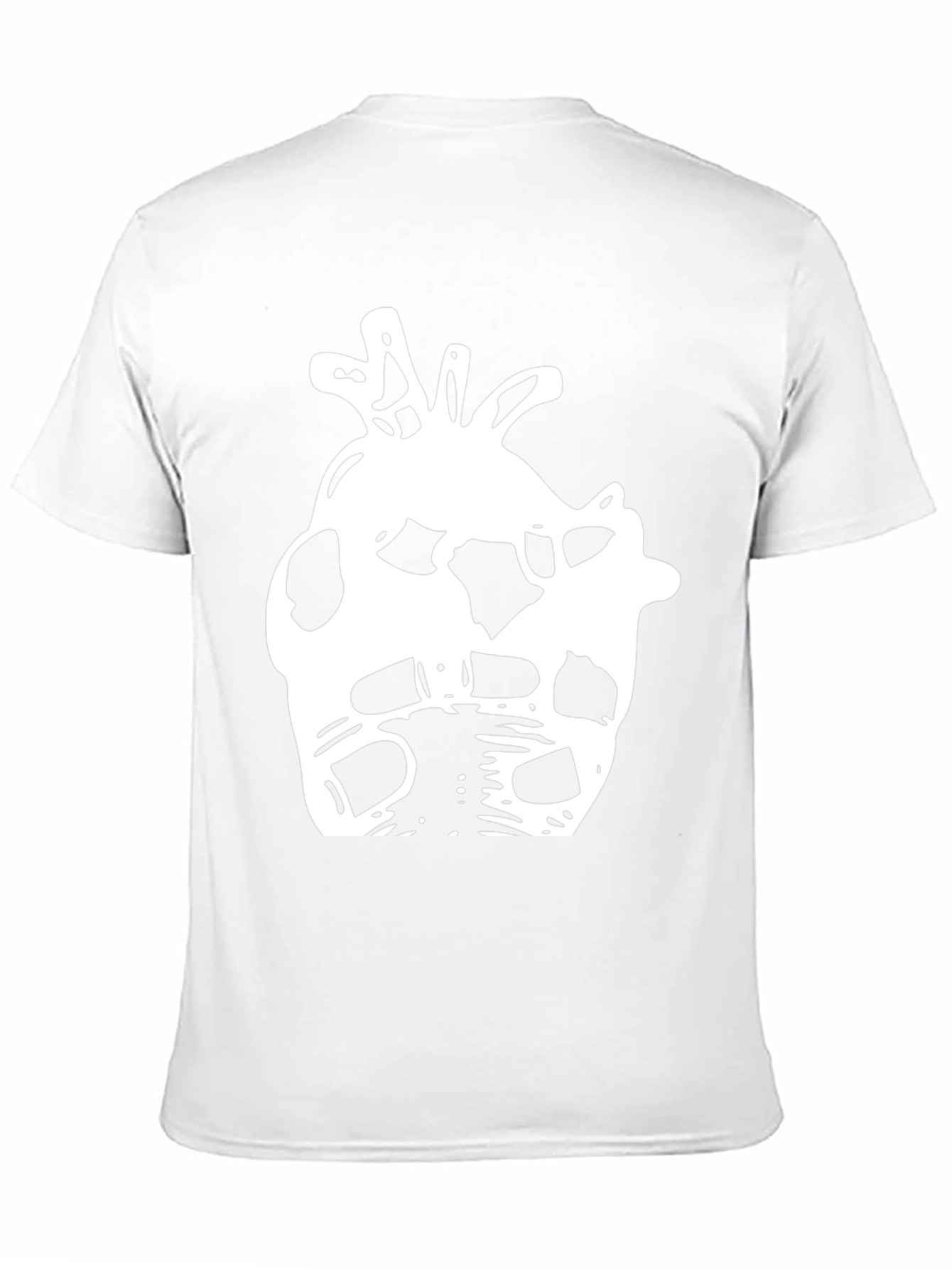 Abstract Anatomical Heart Black T-Shirt