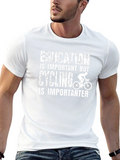 Education Cycling Humor T-Shirt