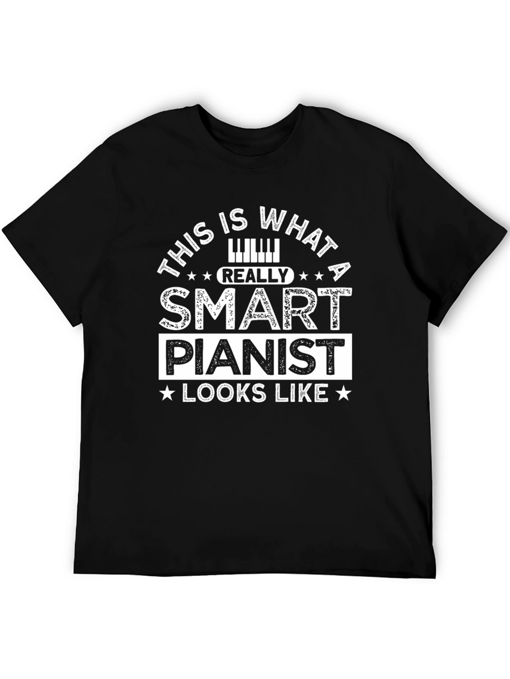 Smart Pianist Graphic T-Shirt