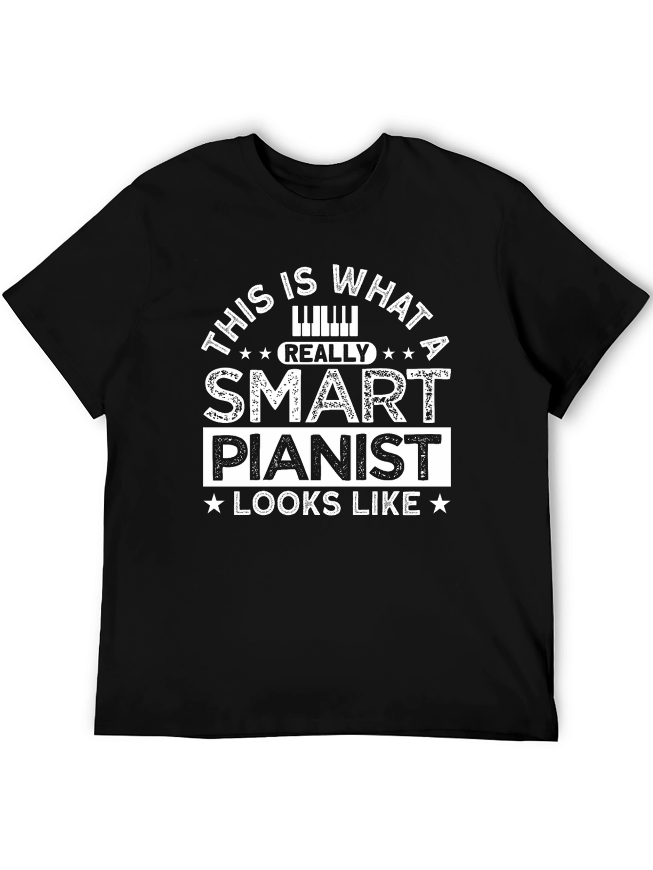 Smart Pianist Graphic T-Shirt