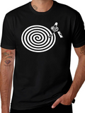 Retro Vinyl Turntable Graphic Tee