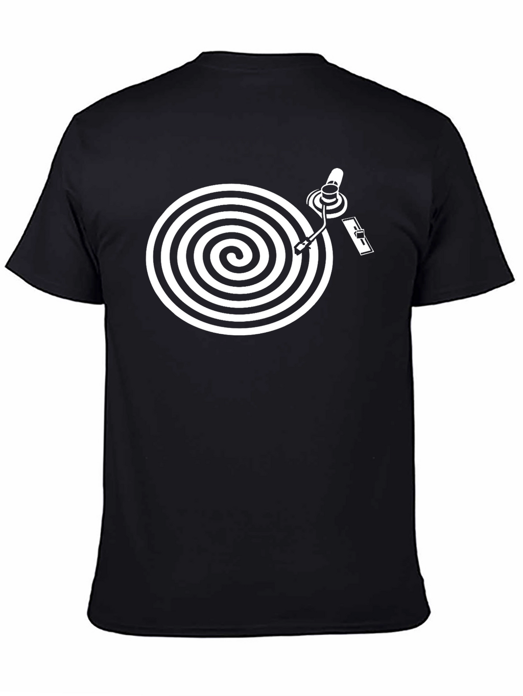 Retro Vinyl Turntable Graphic Tee