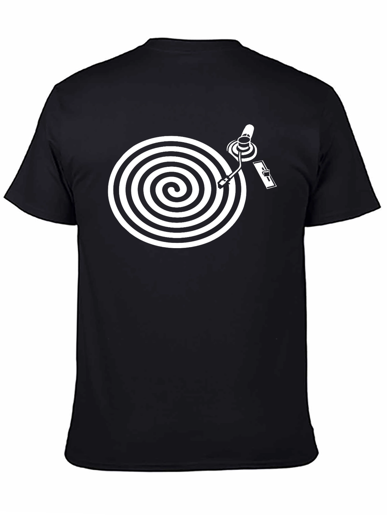 Retro Vinyl Turntable Graphic Tee