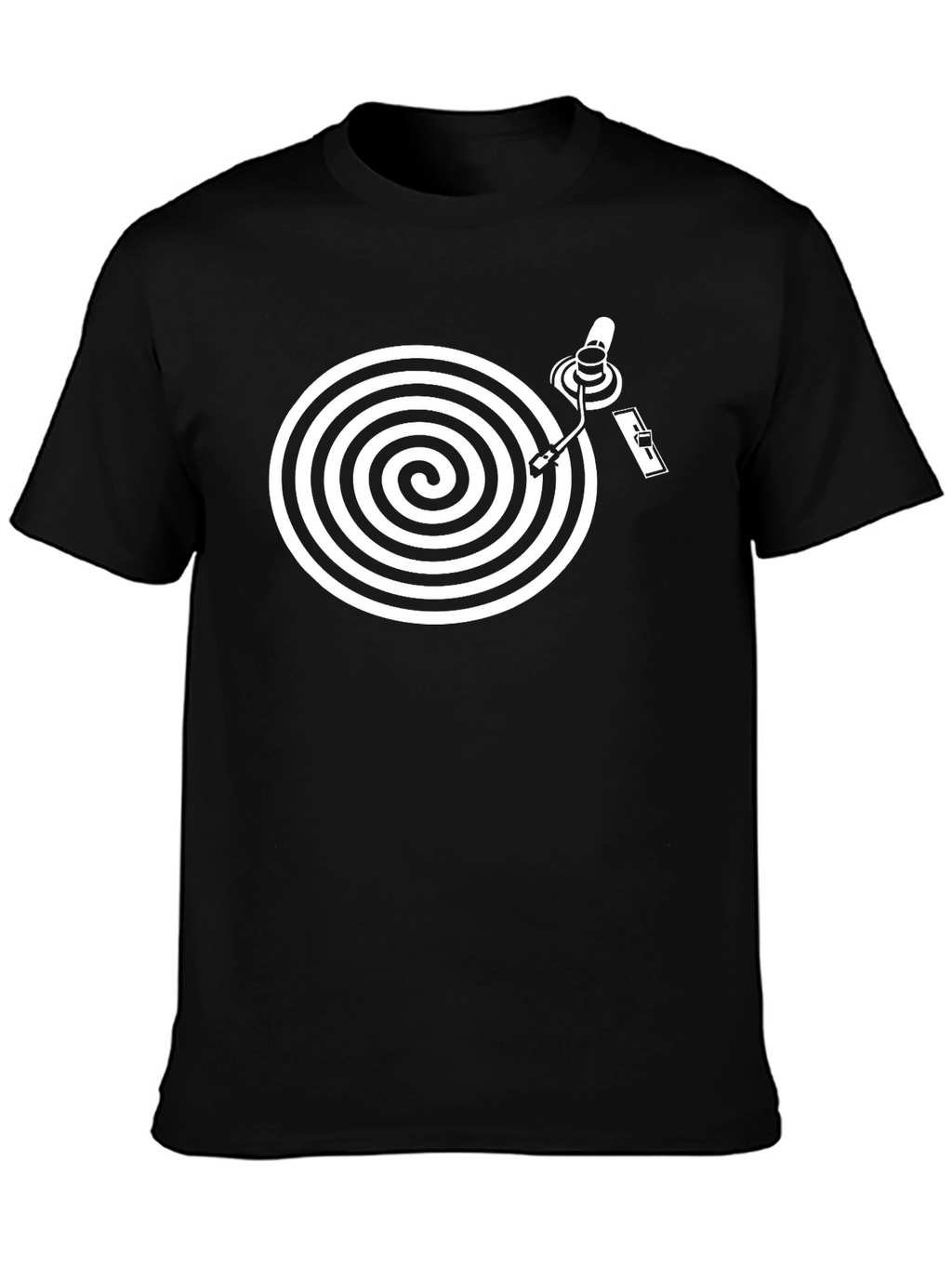 Retro Vinyl Turntable Graphic Tee