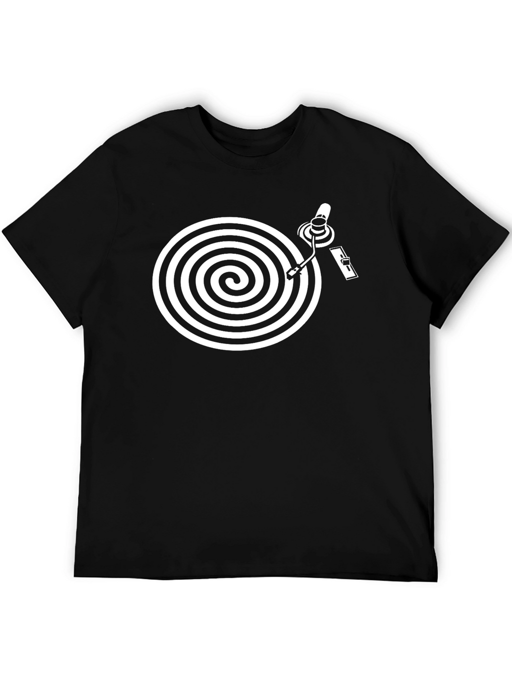 Retro Vinyl Turntable Graphic Tee