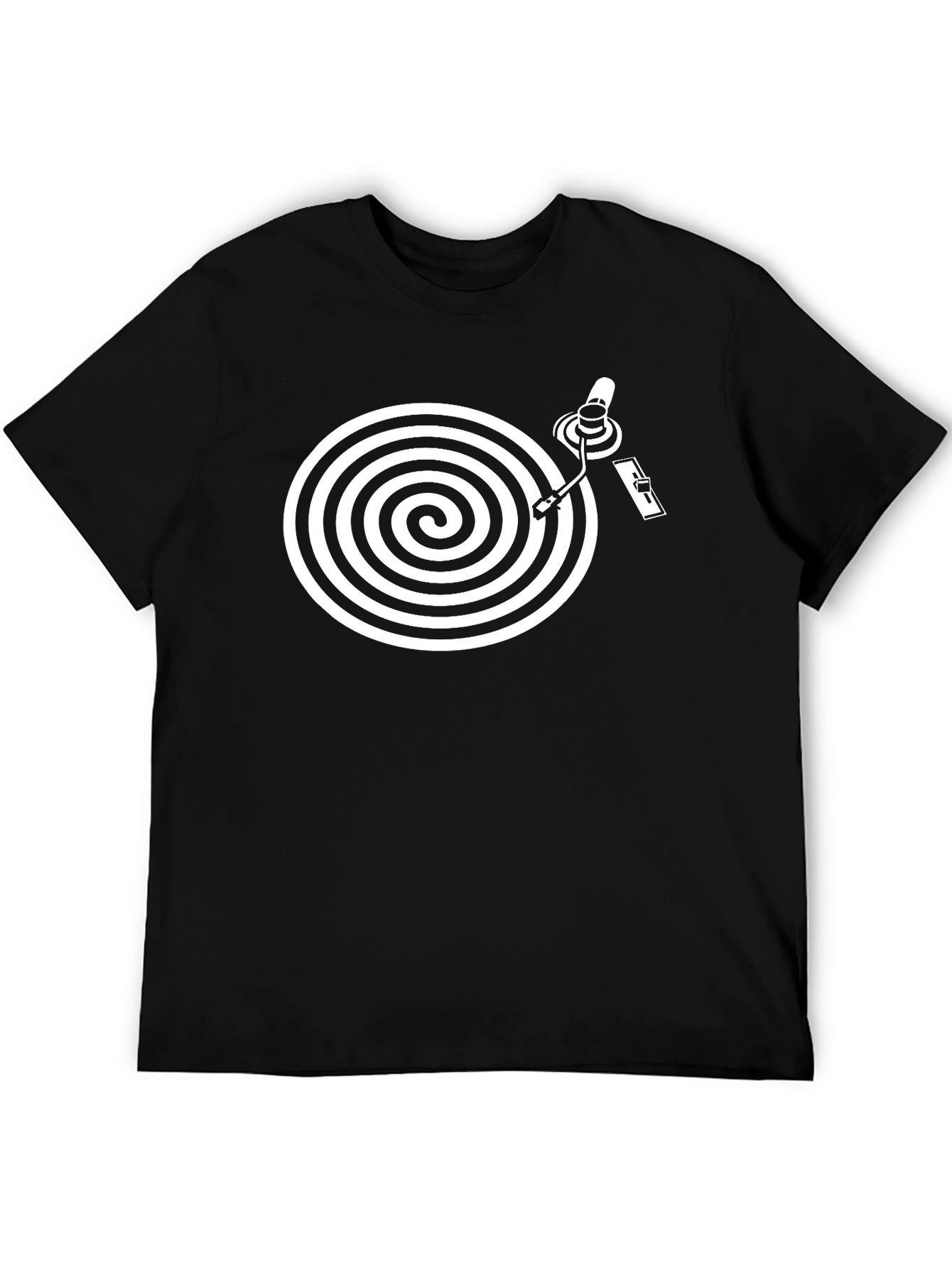 Retro Vinyl Turntable Graphic Tee