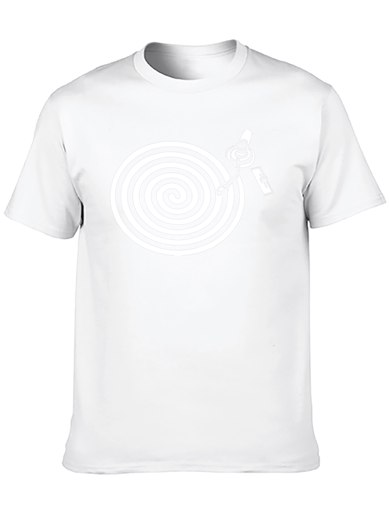 Retro Vinyl Turntable Graphic Tee
