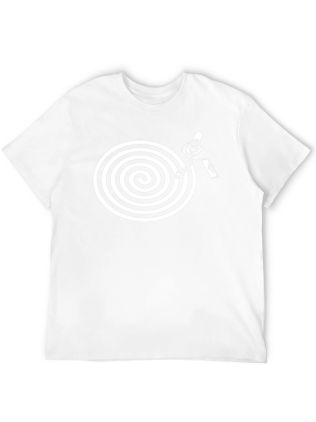 Retro Vinyl Turntable Graphic Tee