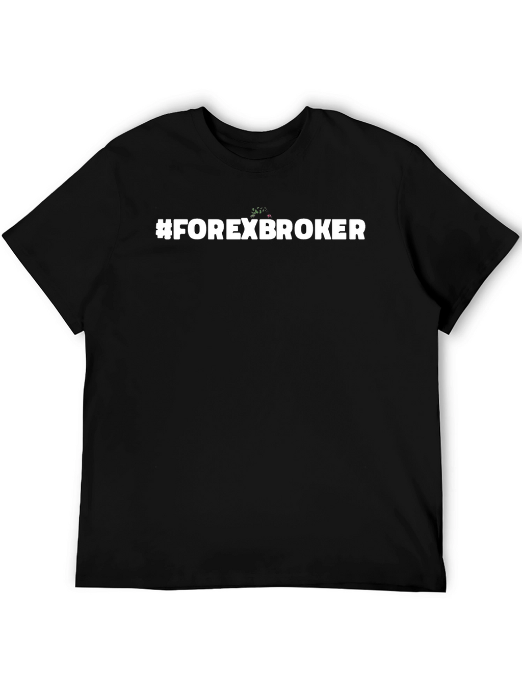 #FOREXBROKER Black T-Shirt - Trader Style