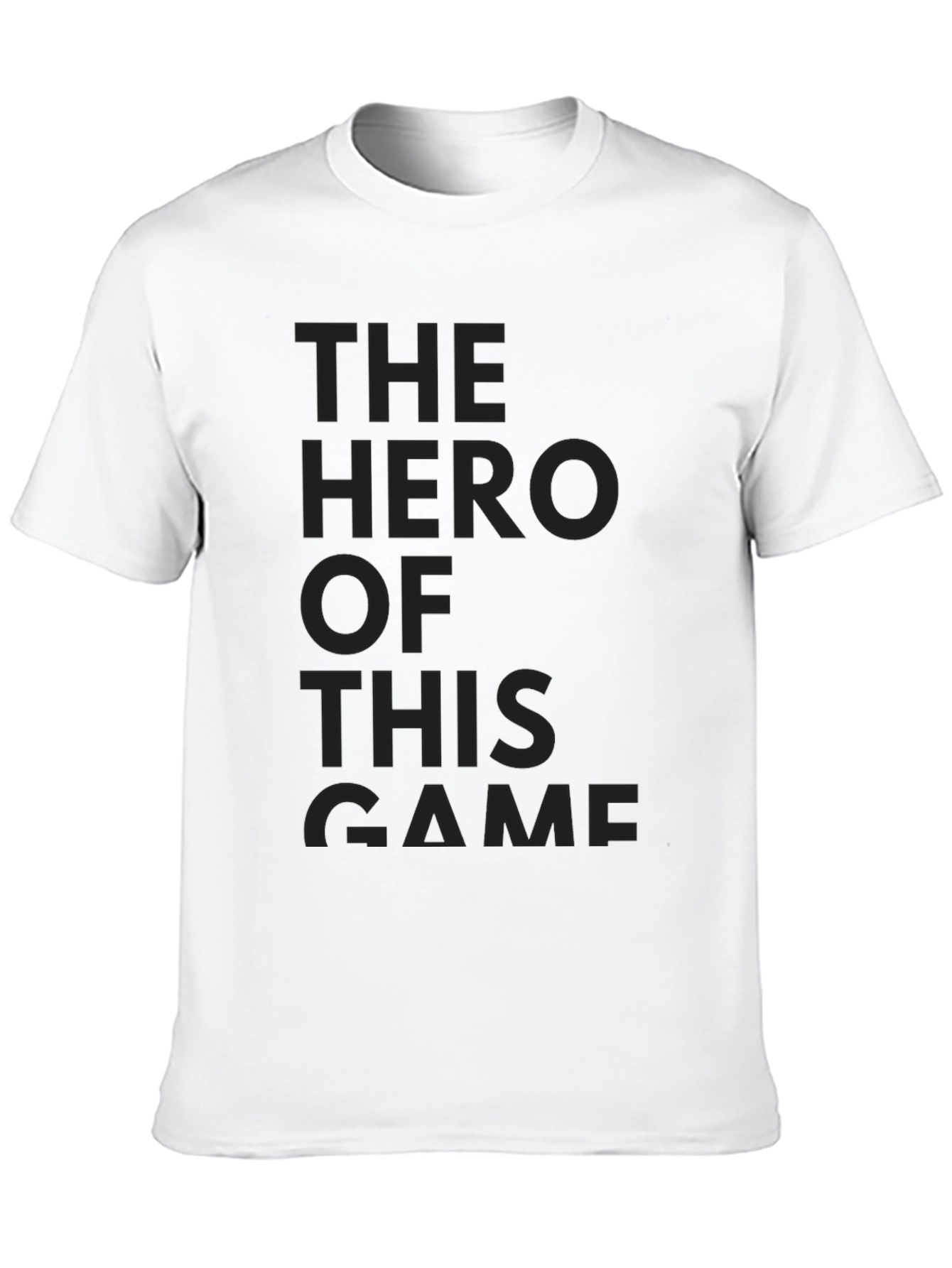 Hero of the Game Black T-Shirt
