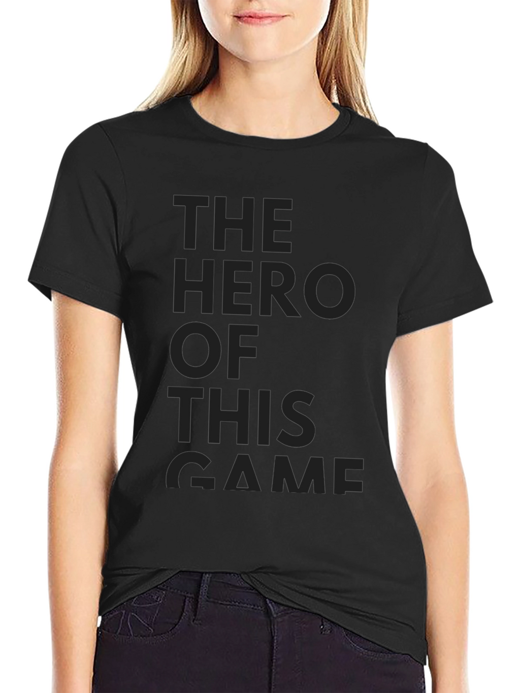 Hero of the Game Black T-Shirt