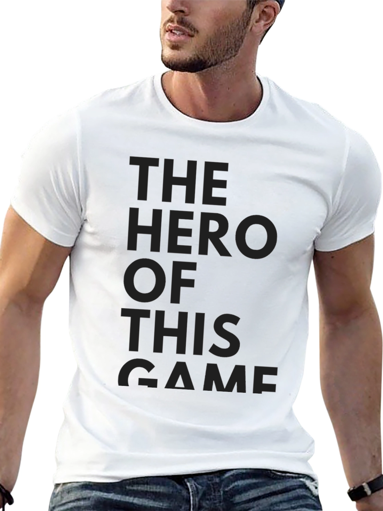 Hero of the Game Black T-Shirt