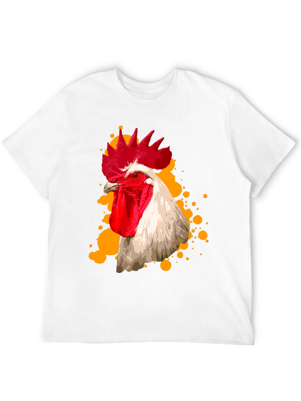 Rooster Graphic Tee - Bold & Unique Design