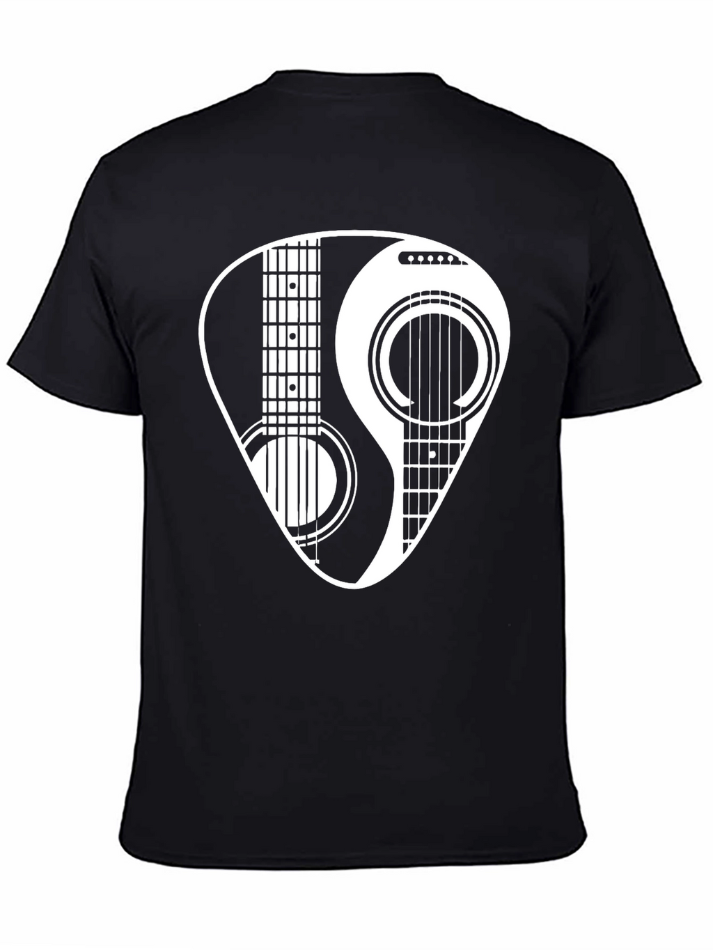 Yin Yang Guitar Pick T-Shirt