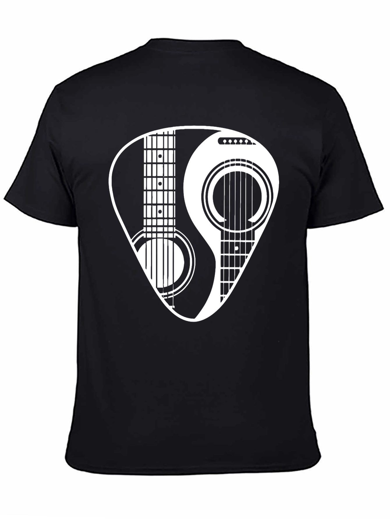 Yin Yang Guitar Pick T-Shirt
