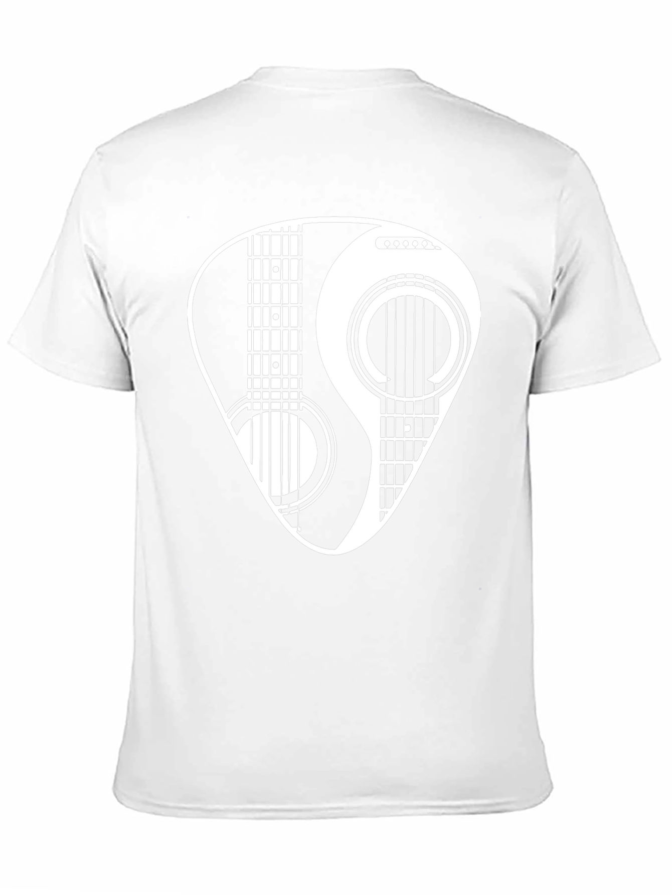 Yin Yang Guitar Pick T-Shirt