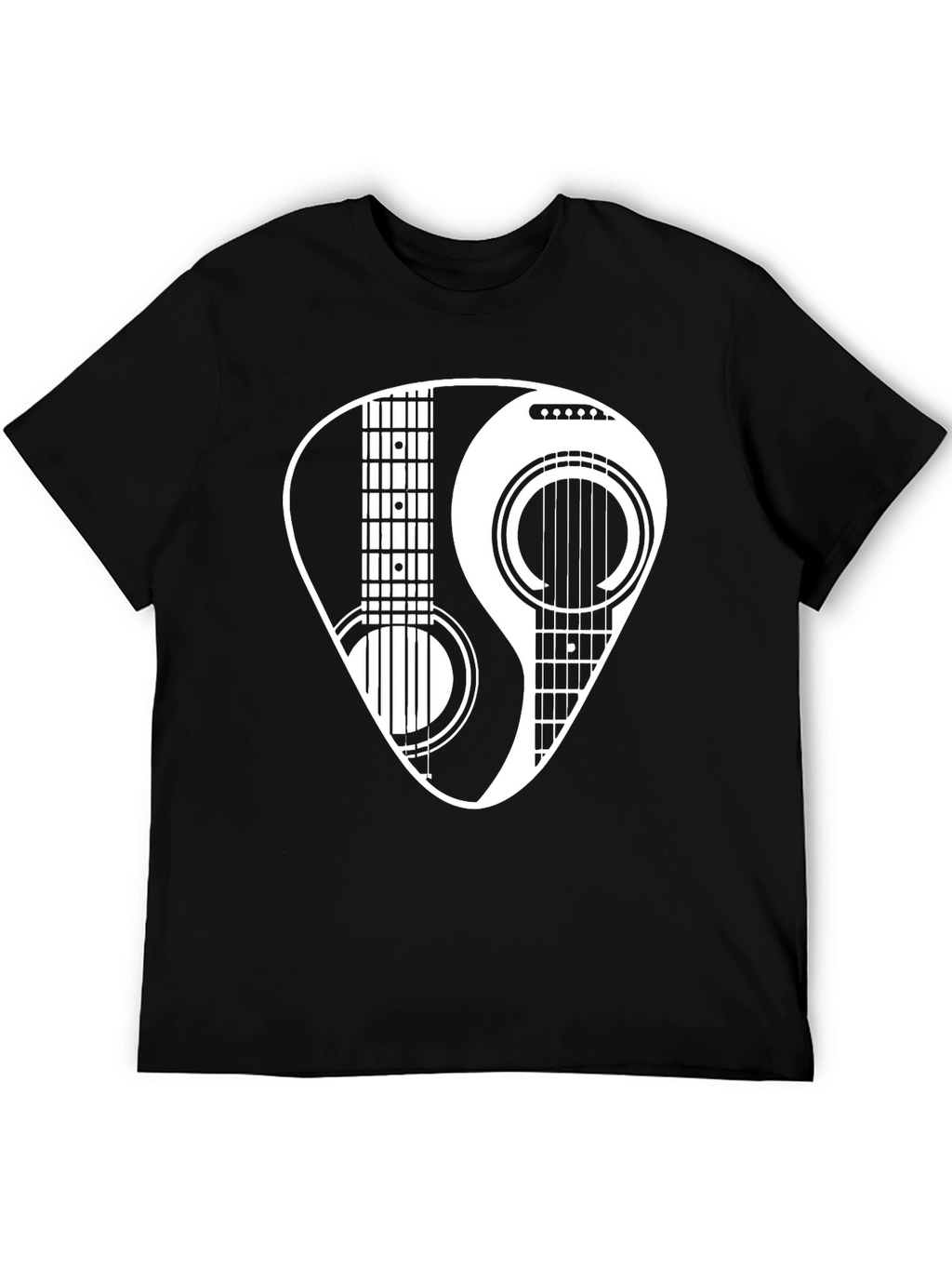Yin Yang Guitar Pick T-Shirt