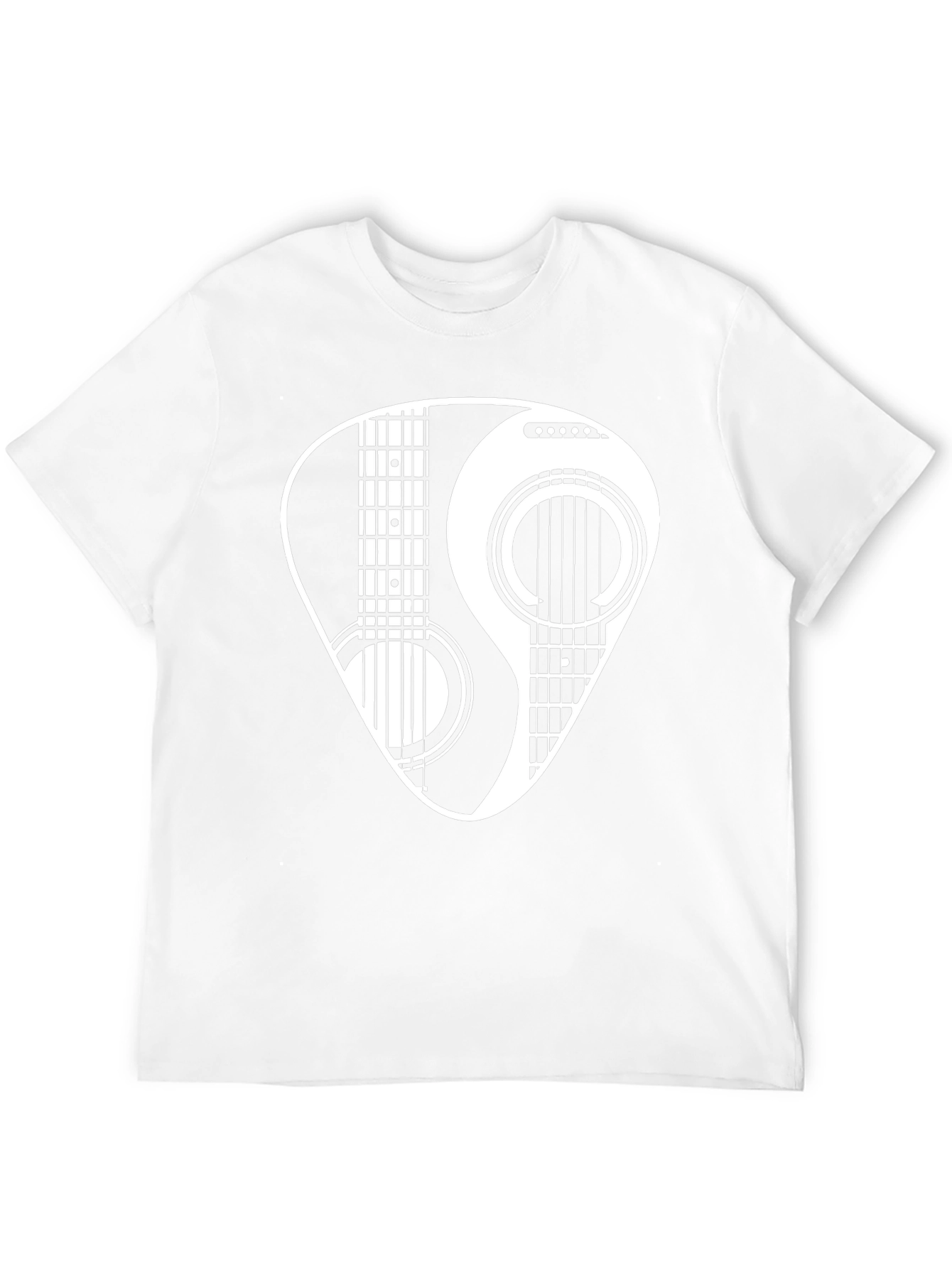 Yin Yang Guitar Pick T-Shirt