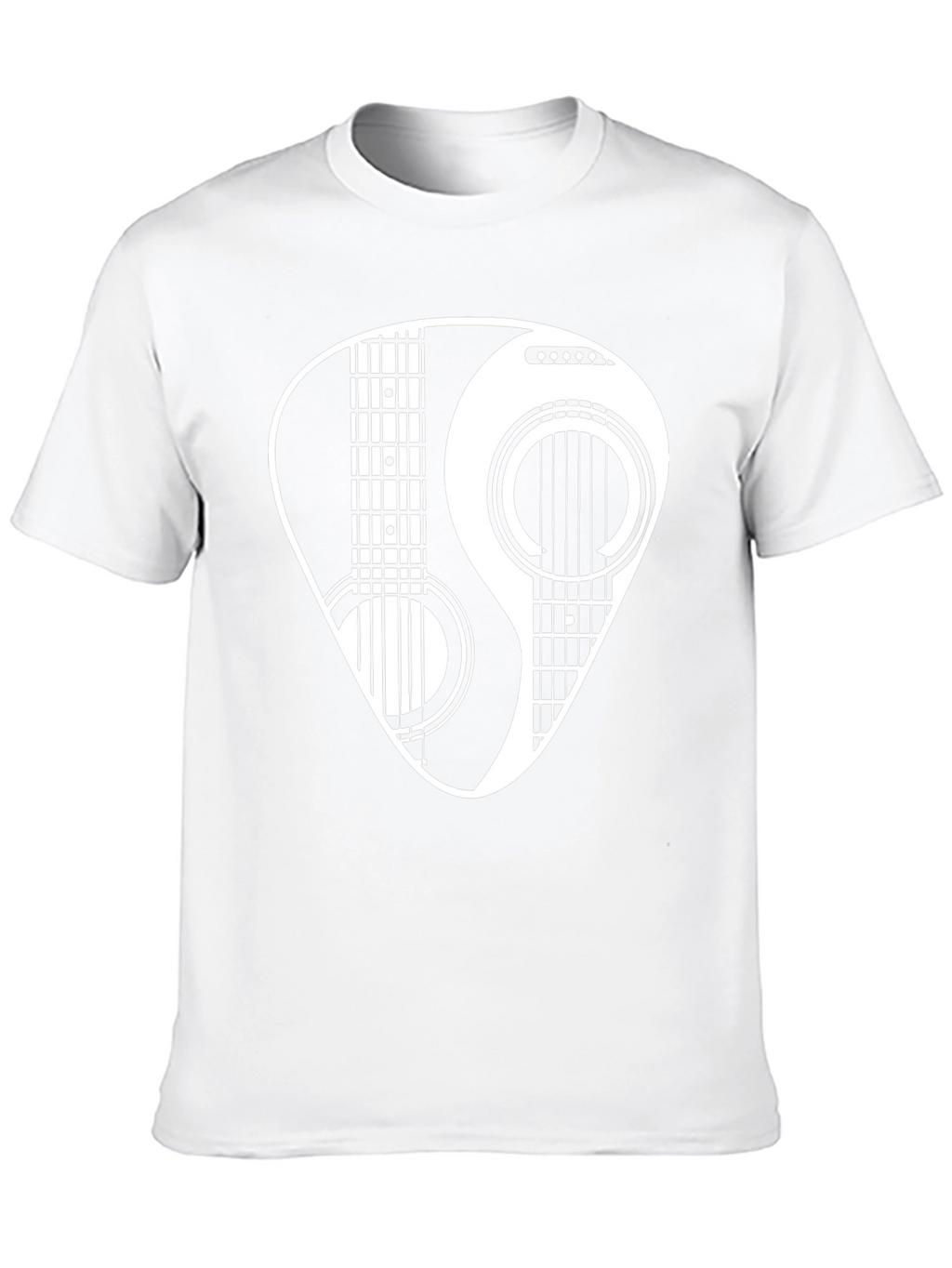 Yin Yang Guitar Pick T-Shirt