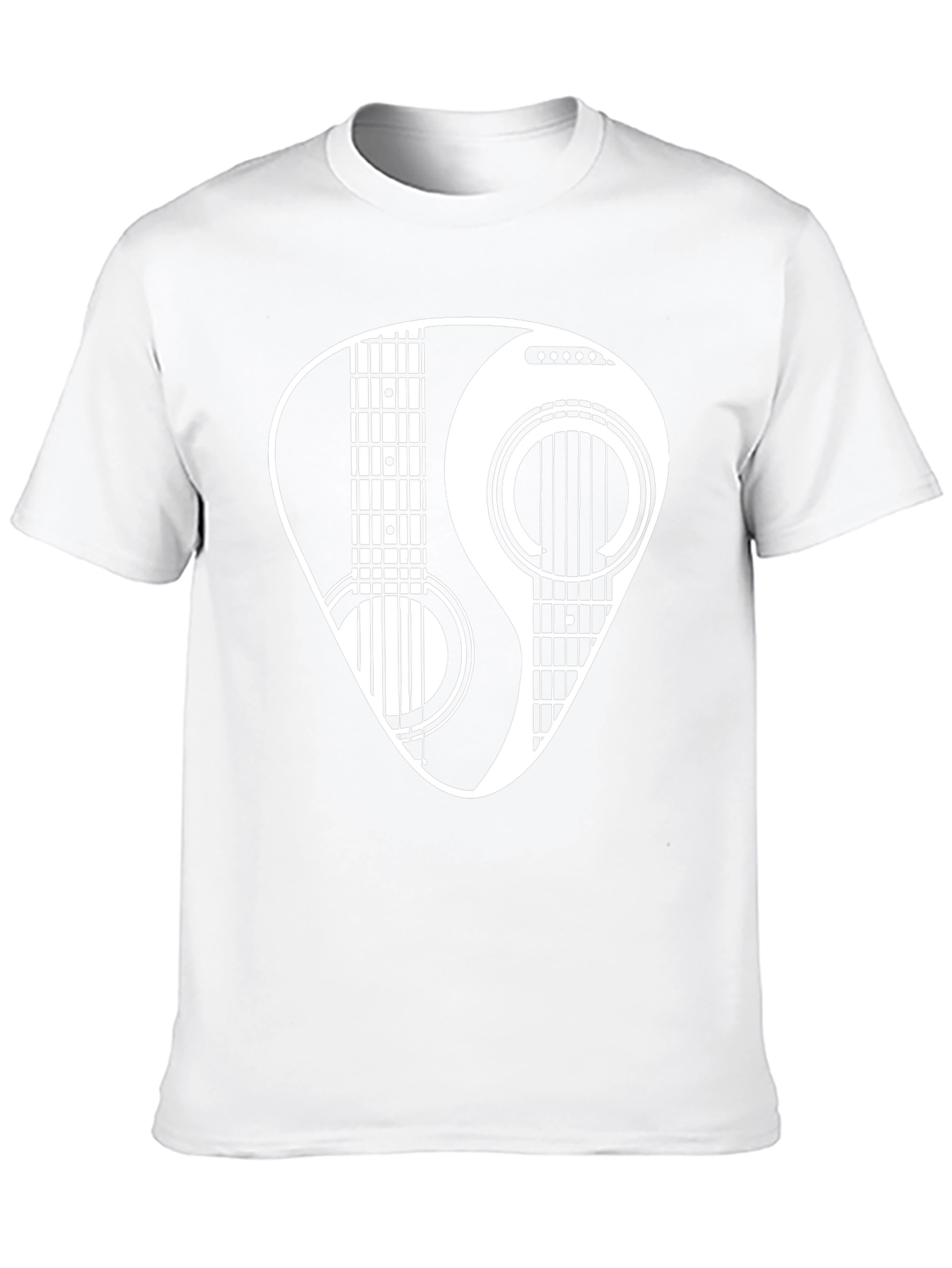 Yin Yang Guitar Pick T-Shirt