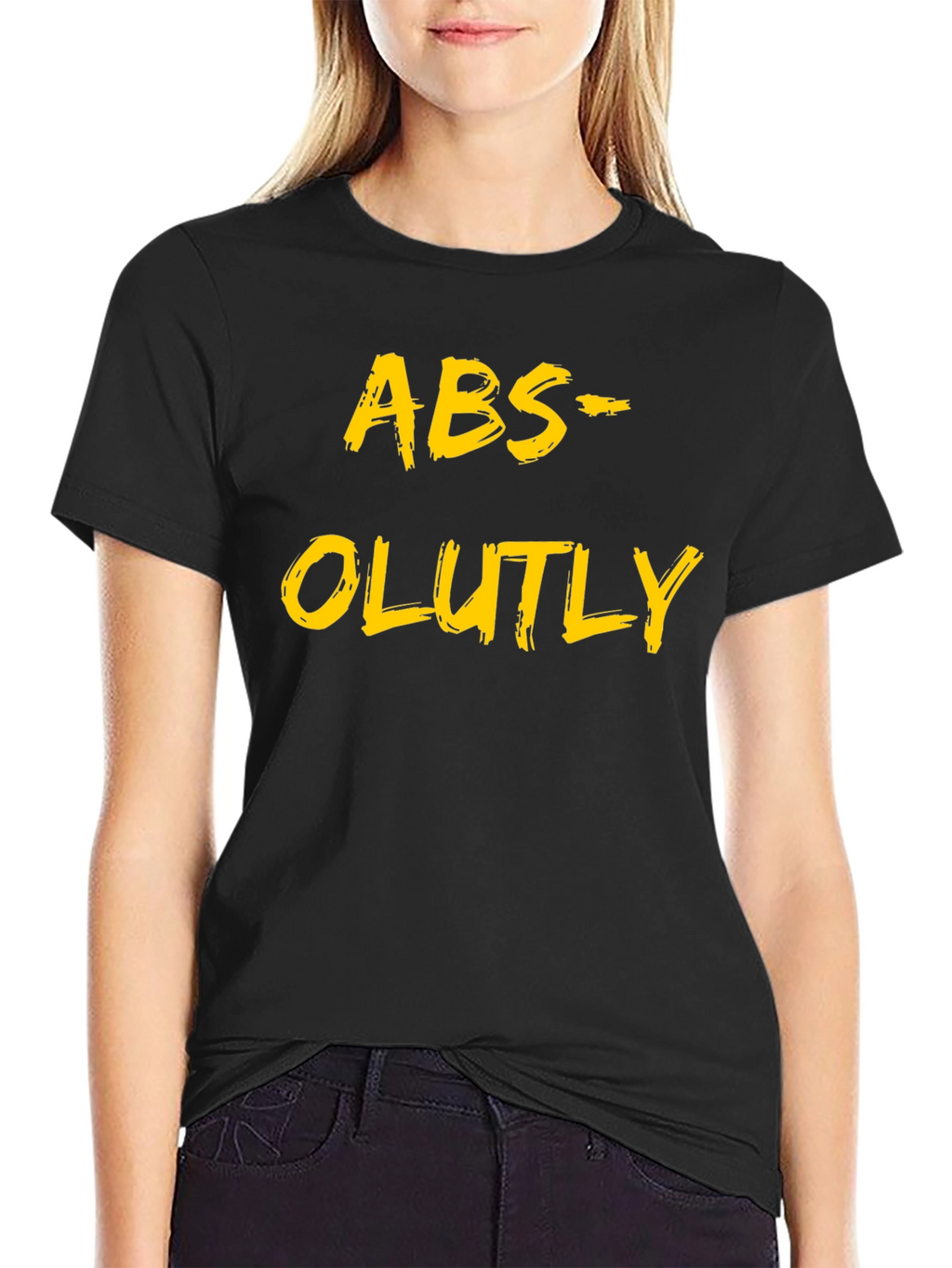 Abs-olutely T-Shirt Funny Humor Tee Shirt