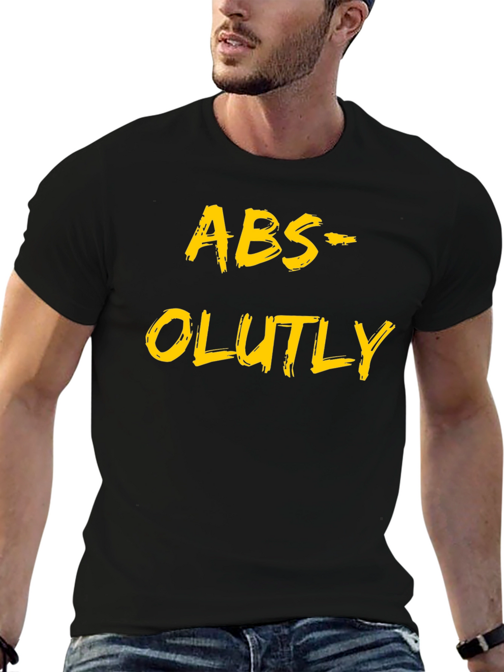 Abs-olutely T-Shirt Funny Humor Tee Shirt
