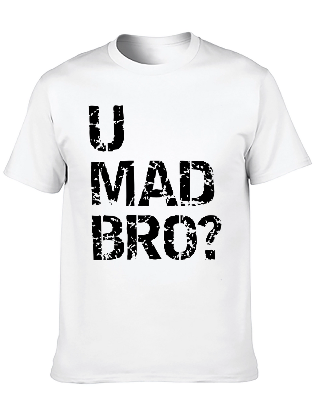 U Mad Bro? Graphic T-Shirt - Black