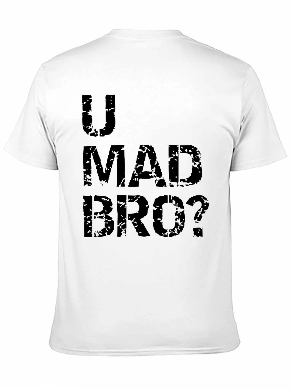 U Mad Bro? Graphic T-Shirt - Black