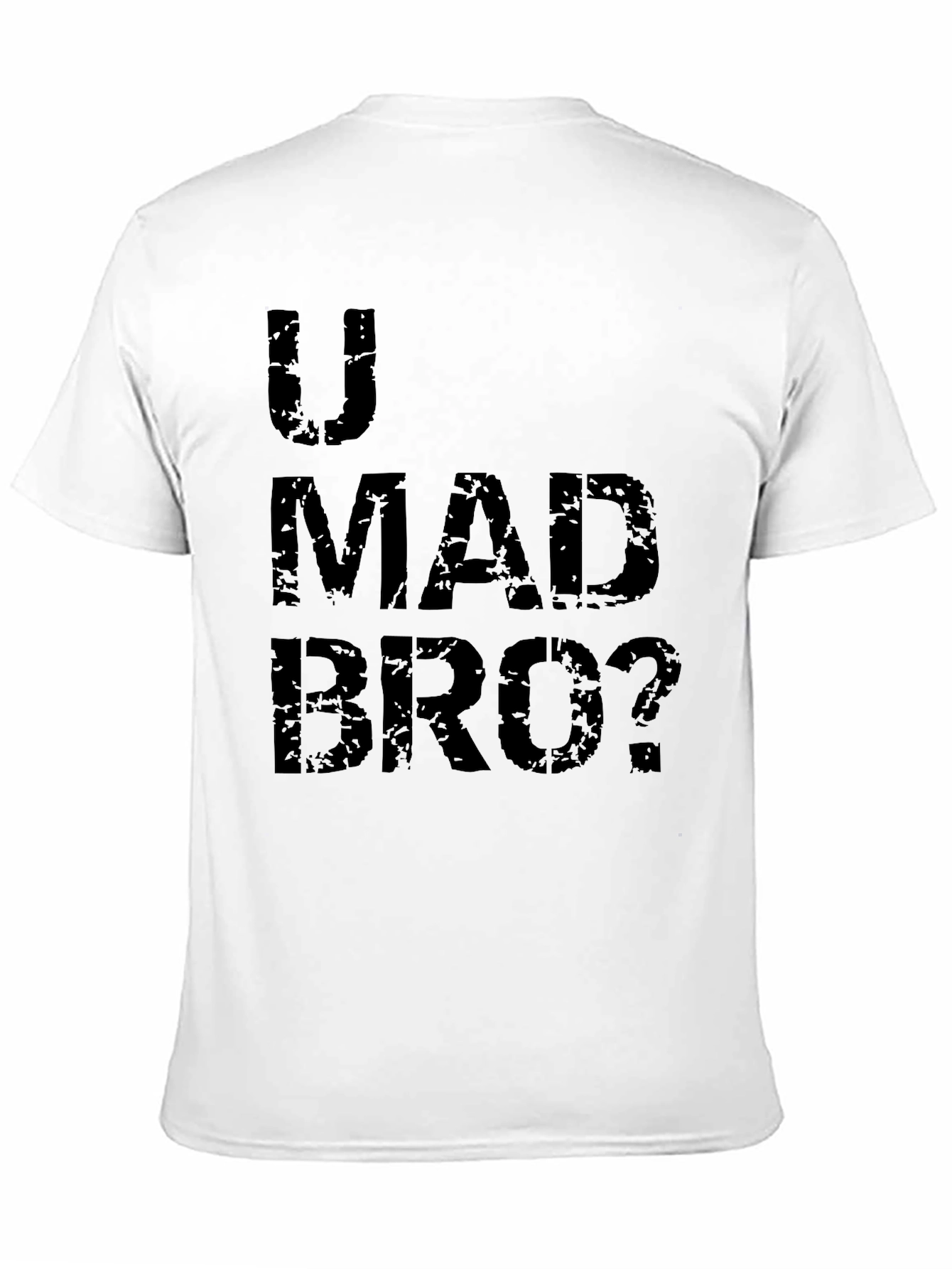 U Mad Bro? Graphic T-Shirt - Black