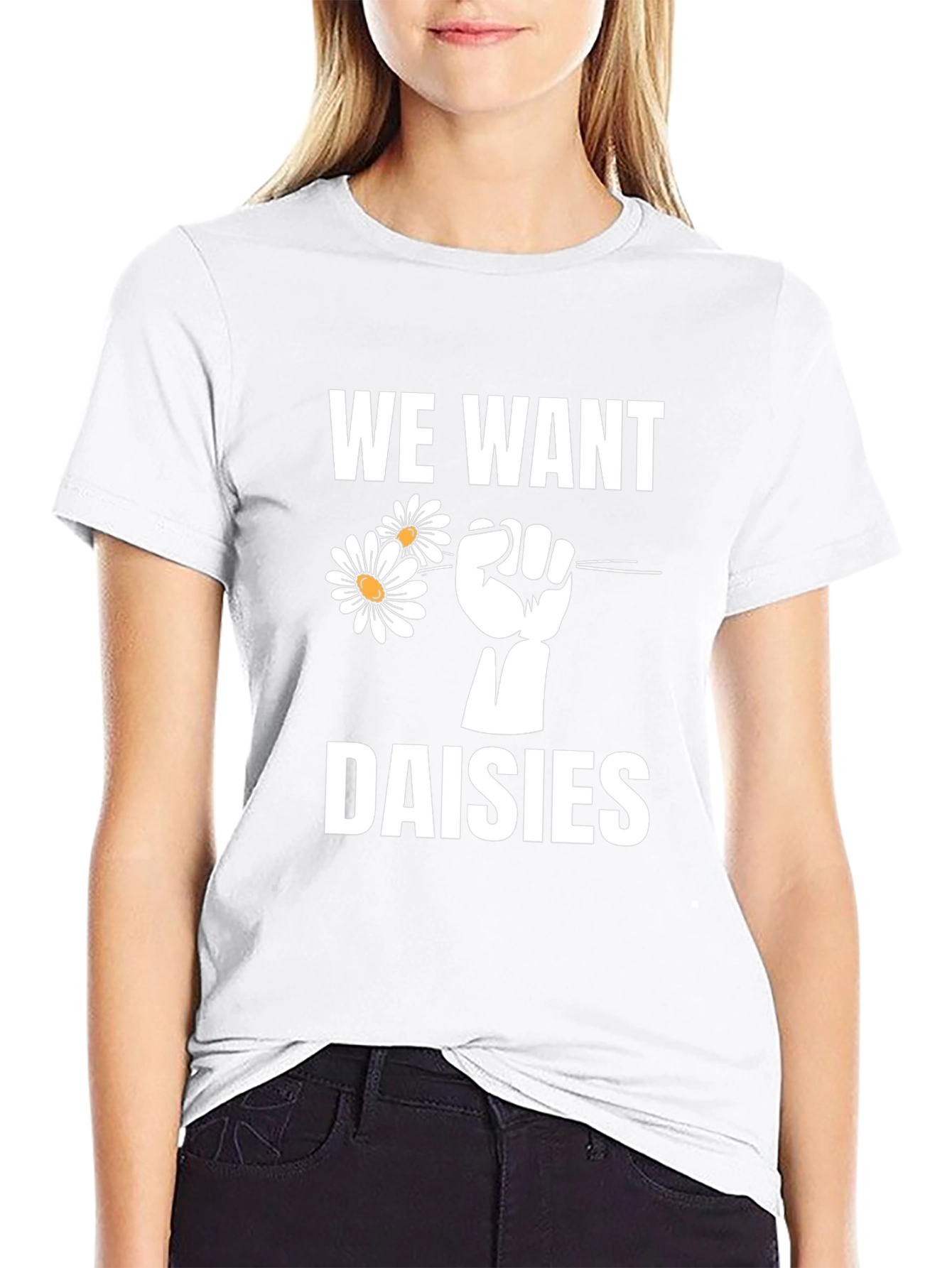 We Want Daisies Graphic T-Shirt