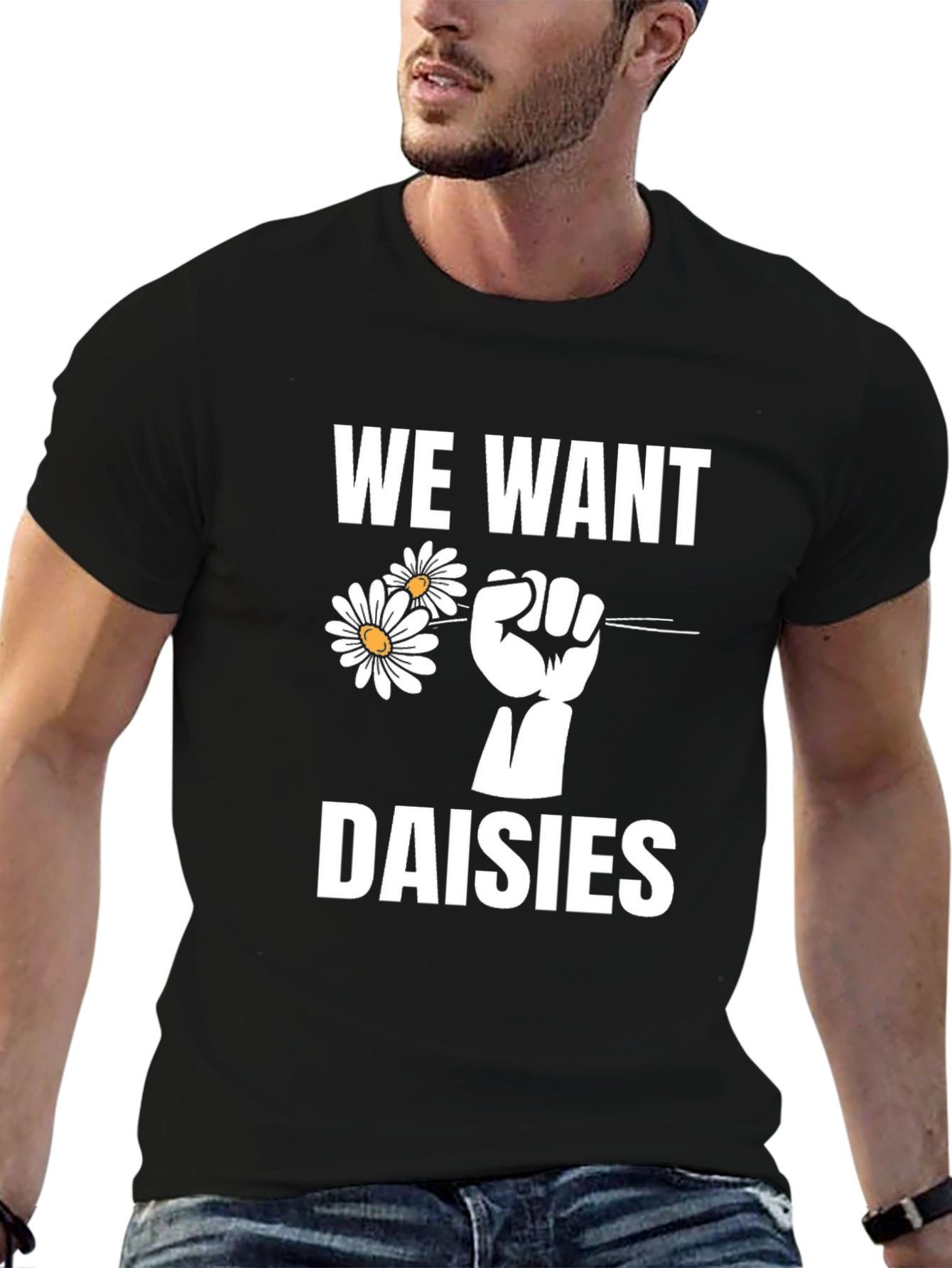 We Want Daisies Graphic T-Shirt