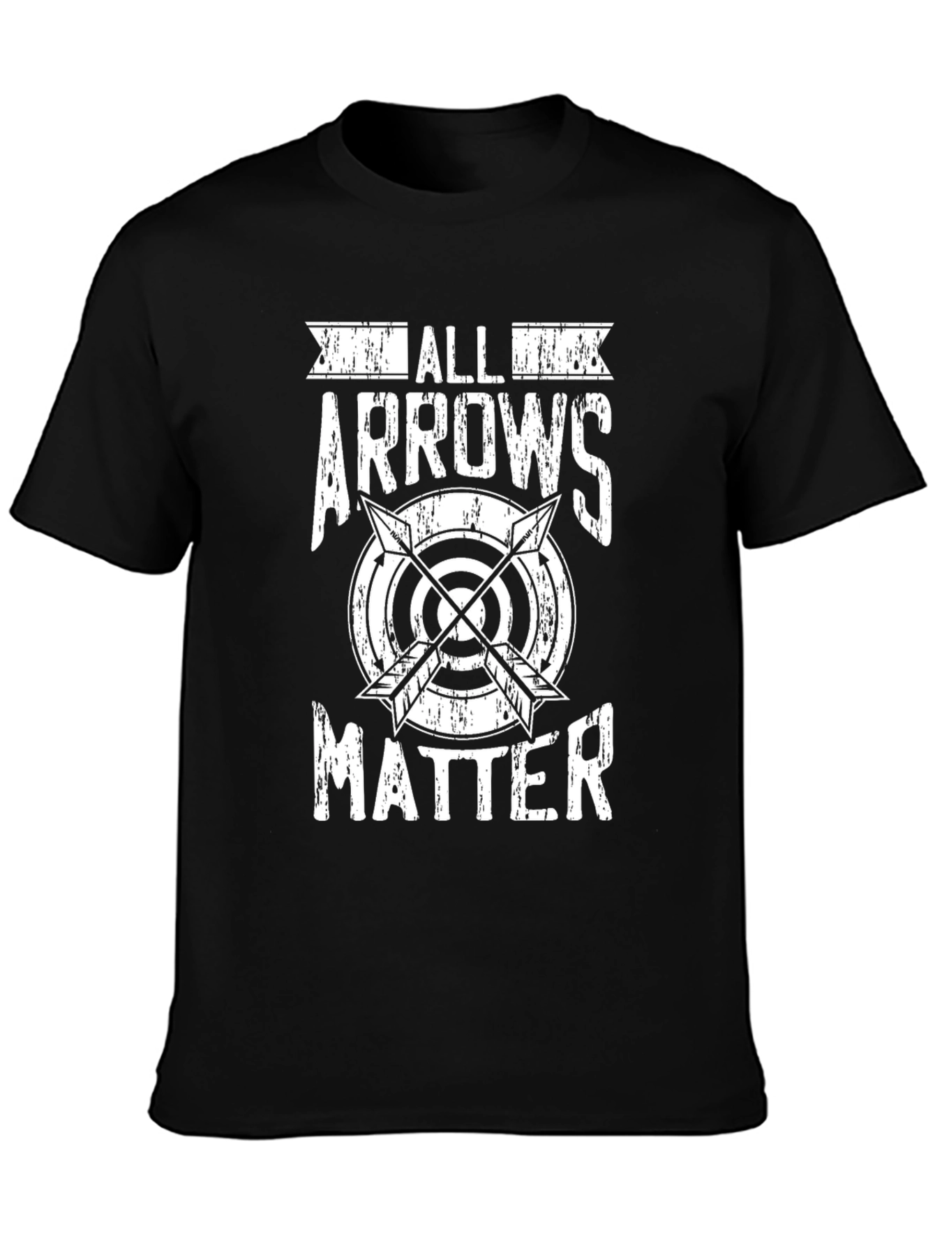 All Arrows Matter T-Shirt Archery Target Graphic Tee