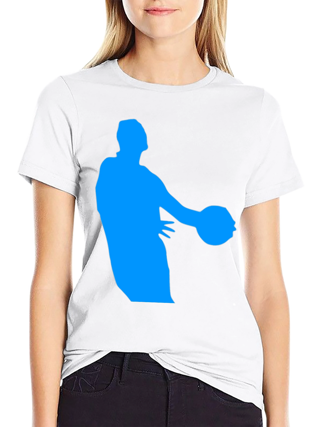 Basketball Player Graphic Tee - Cool Design