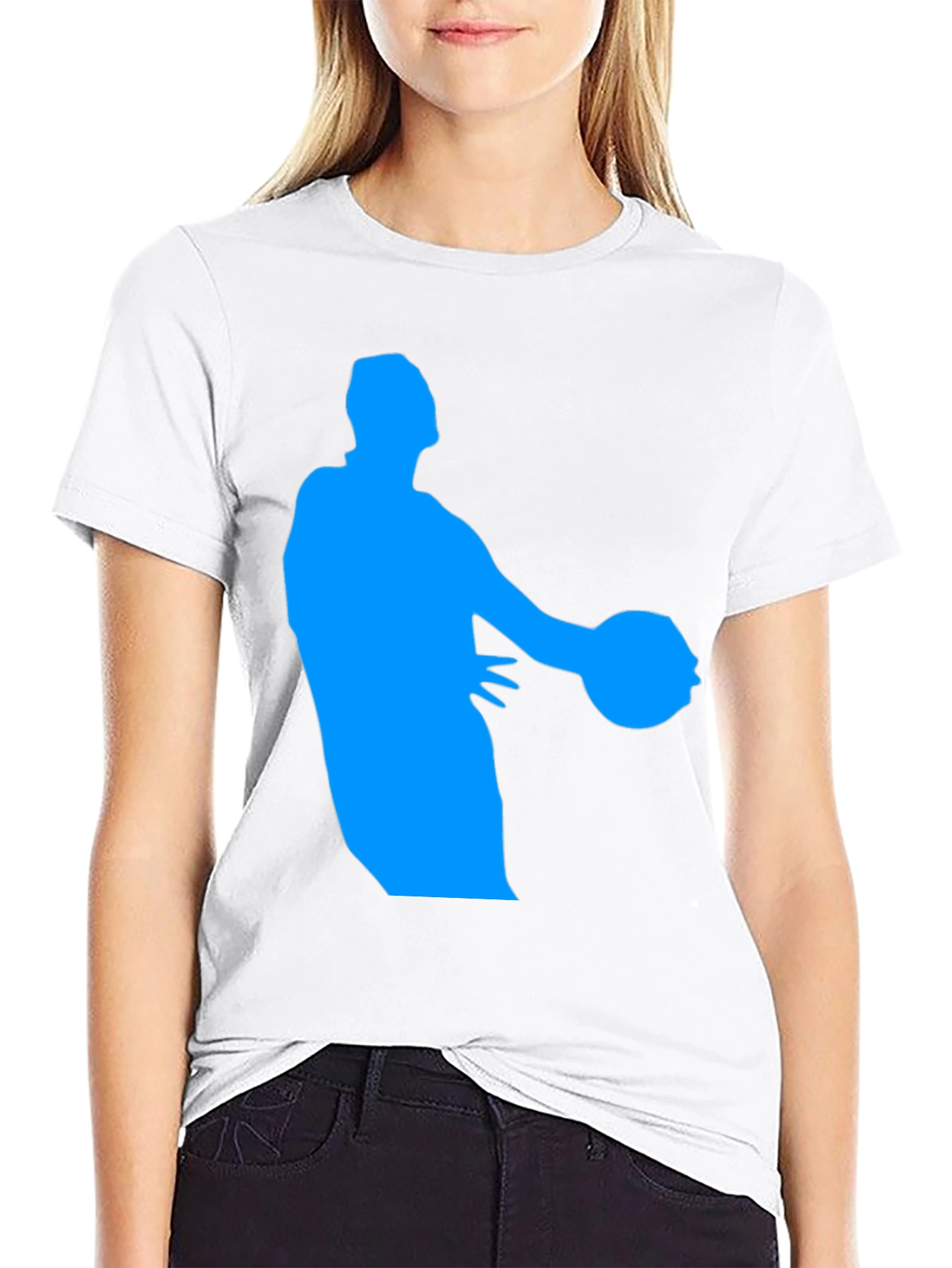 Basketball Player Graphic Tee - Cool Design
