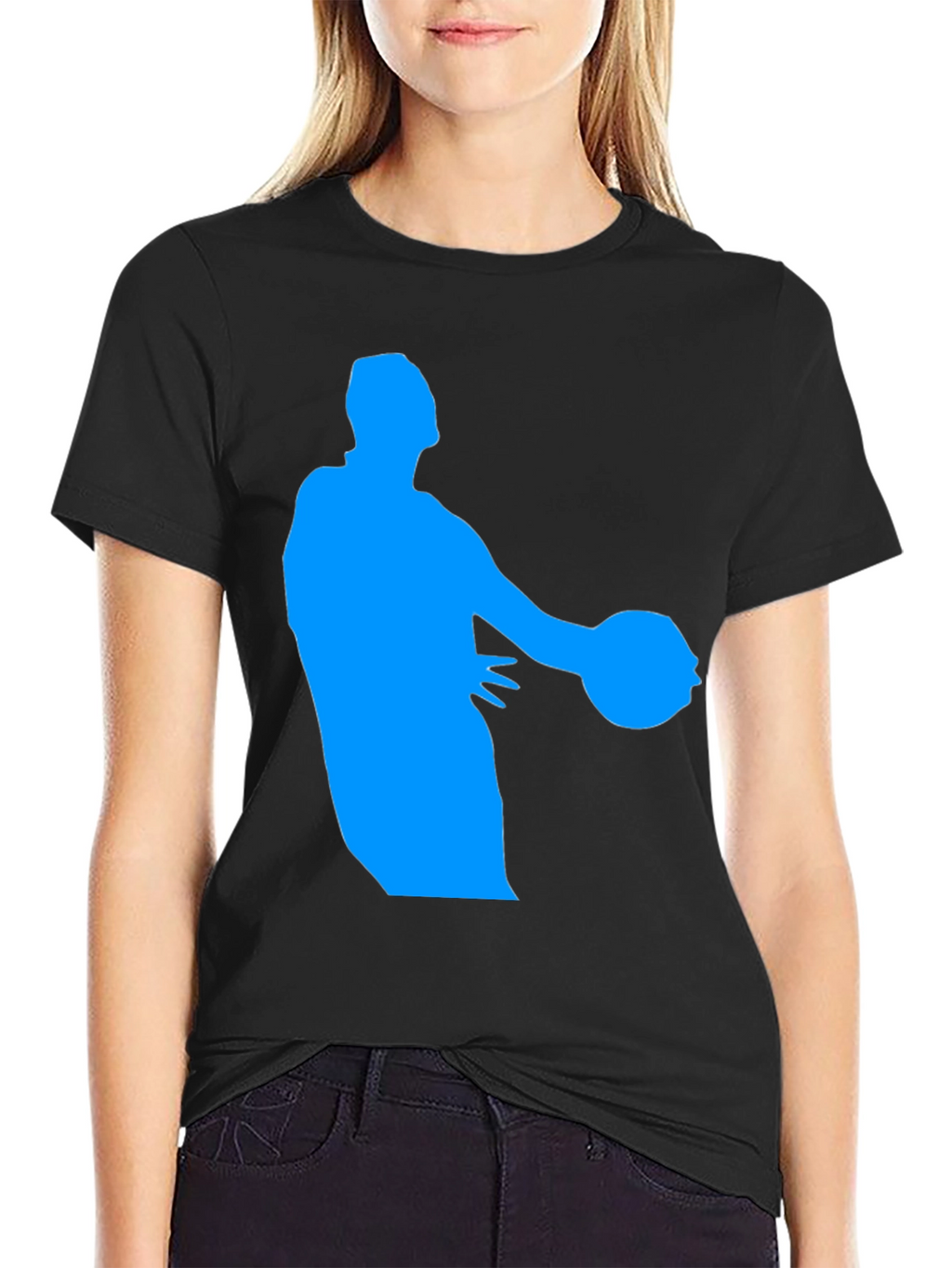 Basketball Player Graphic Tee - Cool Design