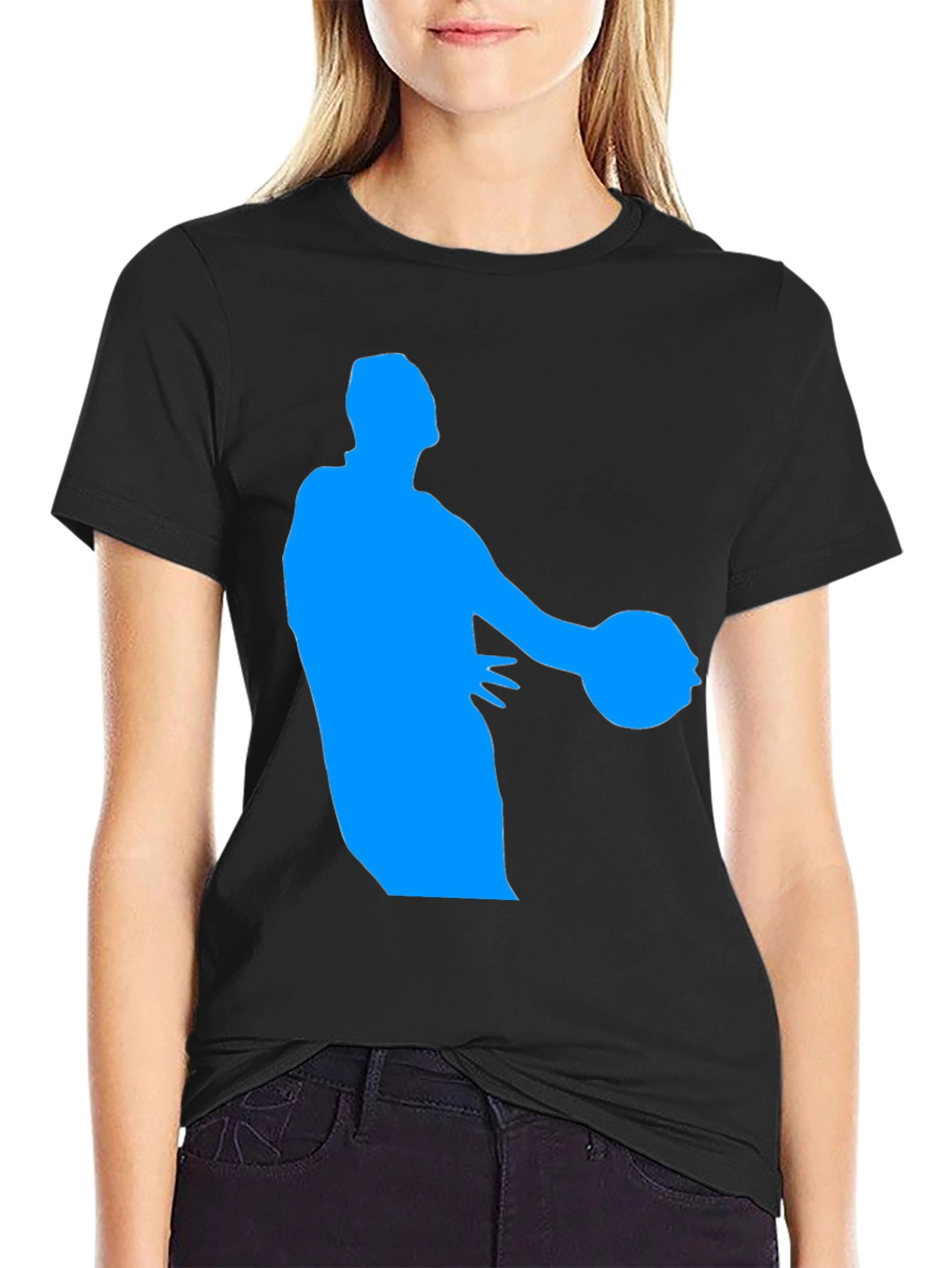 Basketball Player Graphic Tee - Cool Design