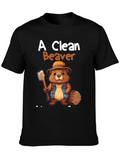 A Clean Beaver Graphic Tee