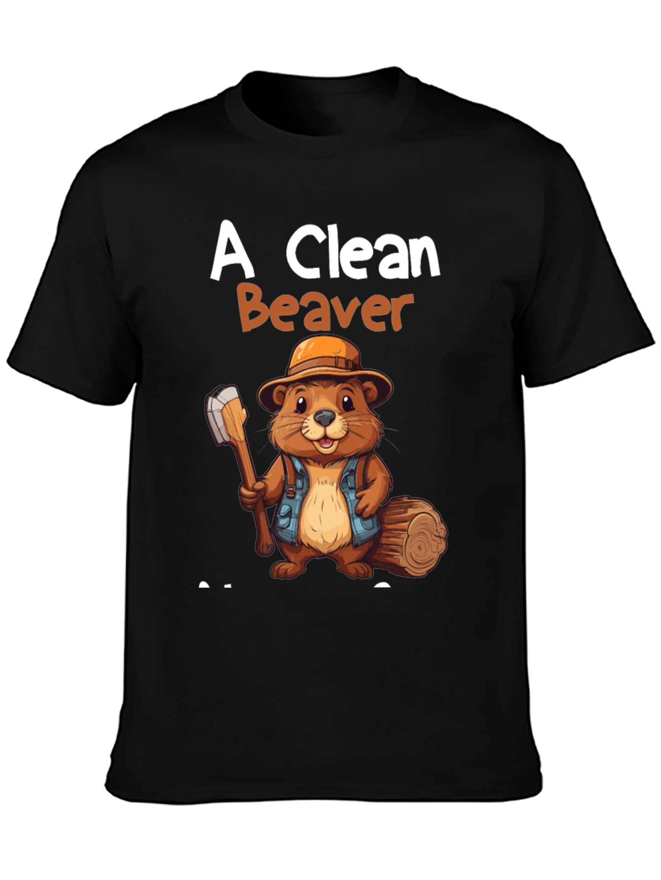 A Clean Beaver Graphic Tee